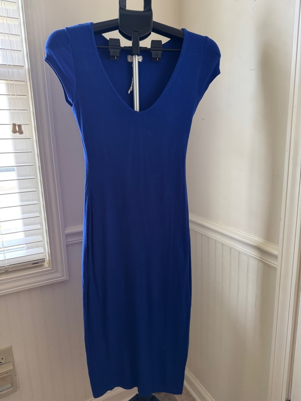 See You Monday Royal Blue Midi Dress